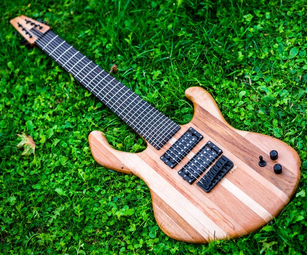 Hand Crafted Guitar From Recycled Wood