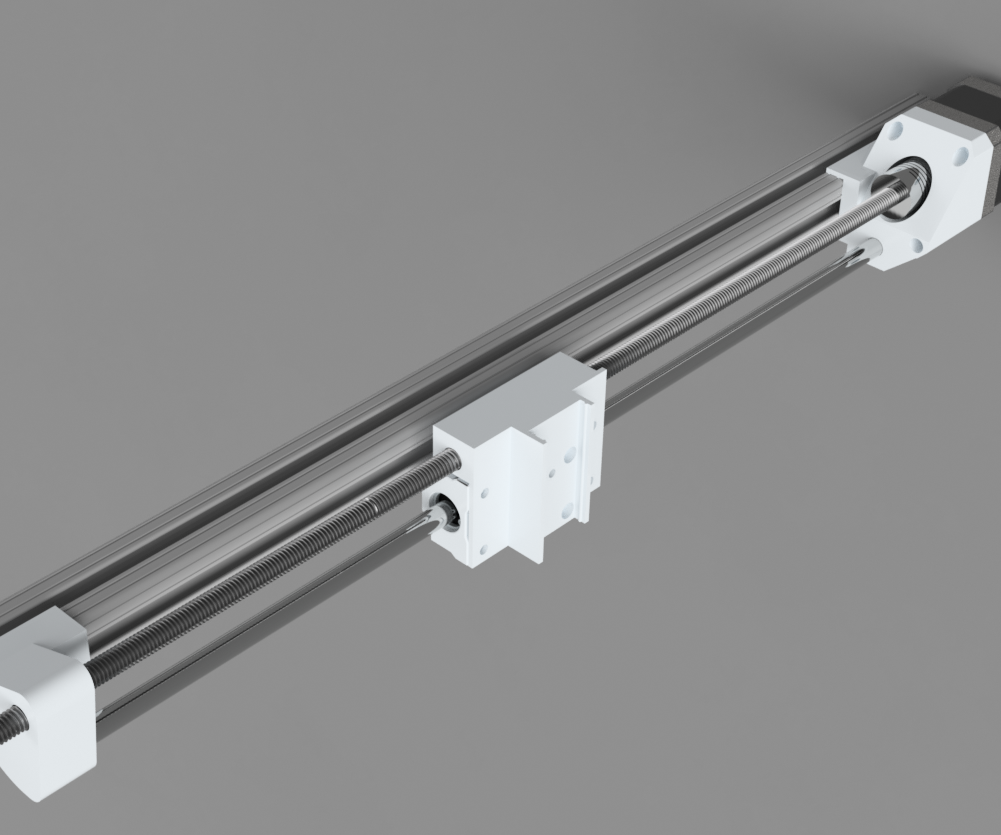 Linear Screw Rail 4 Steps Instructables