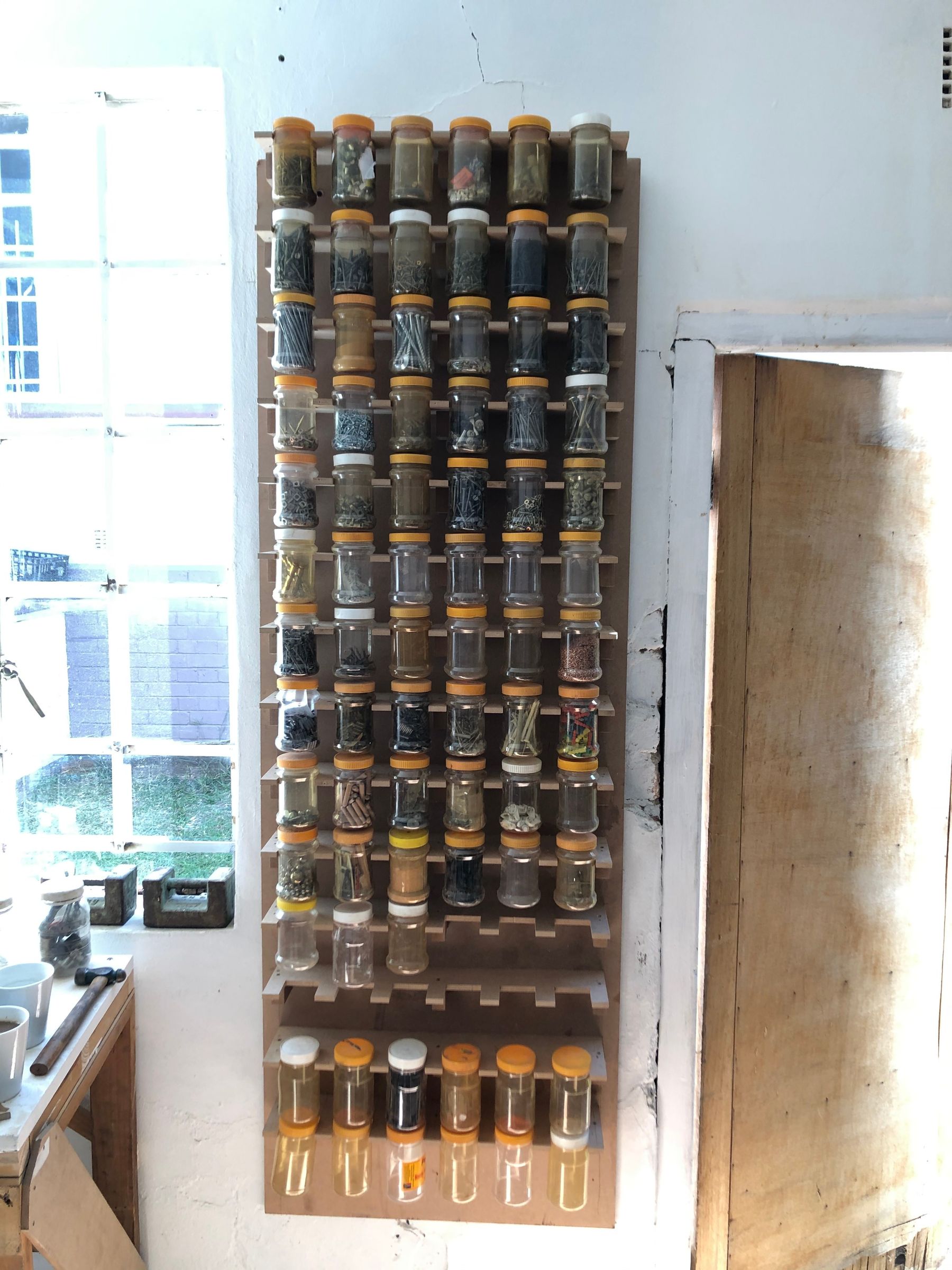 Plastic Jar Organizer 4 Steps Instructables