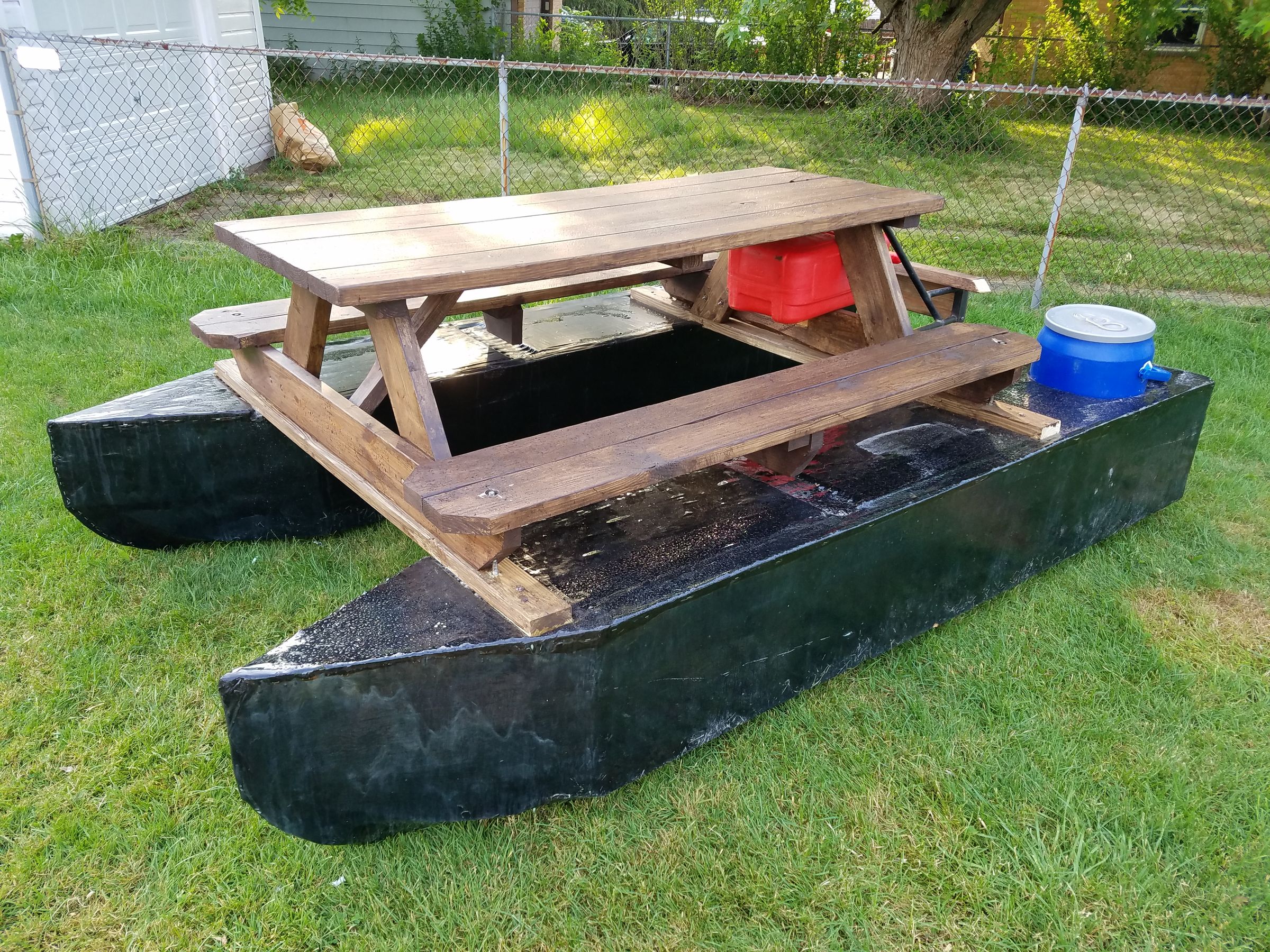 Pontoon Boat Picnic Table 8 Steps (with Pictures) Instructables