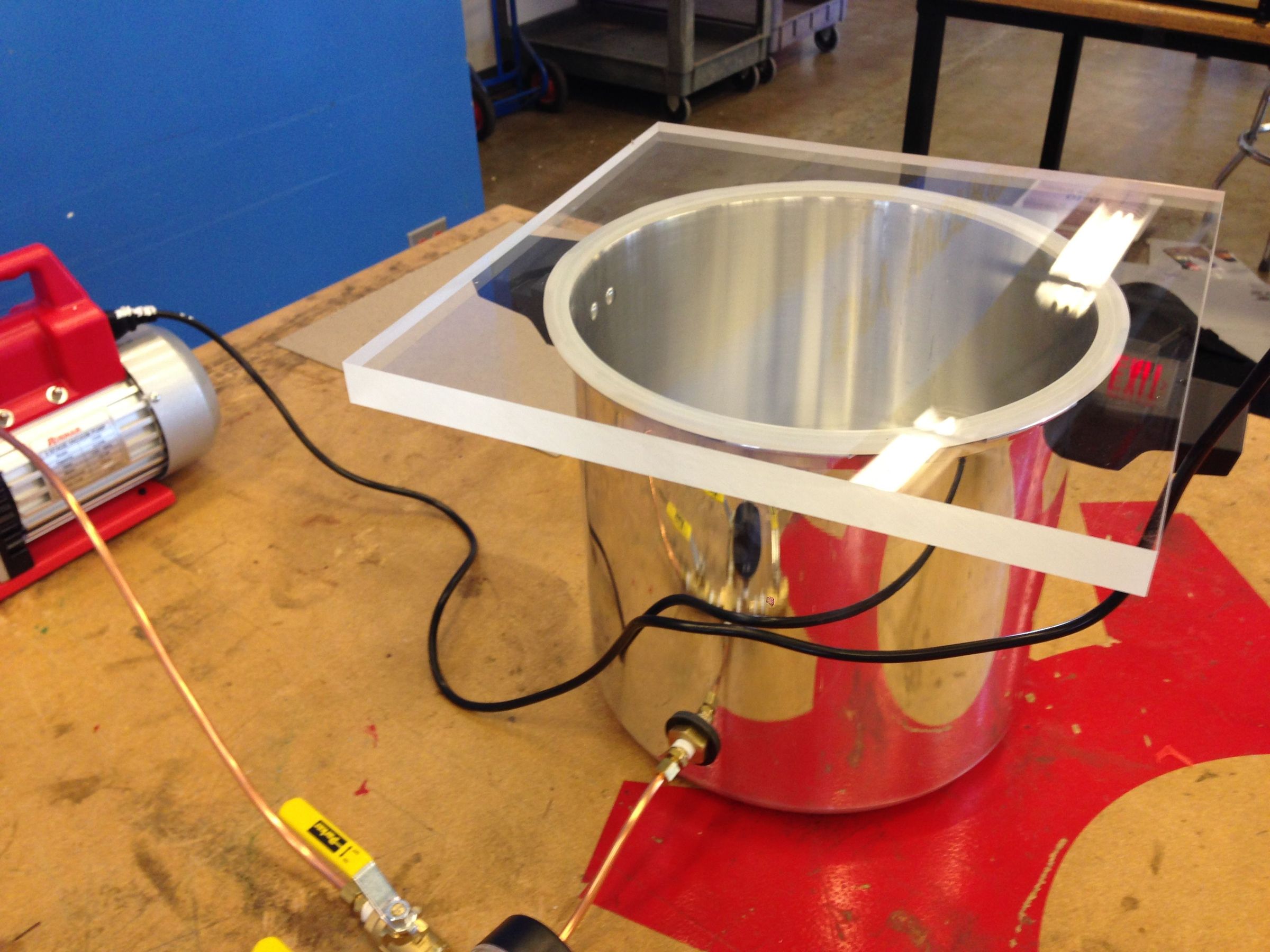 Pressure Cooker Vacuum Chamber 7 Steps (with Pictures) Instructables