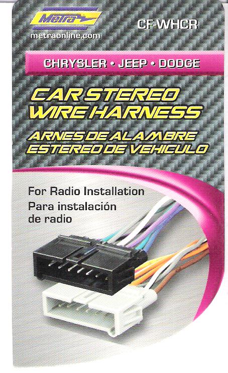 Installation Of An Aftermarket Stereo In A 2001 Dodge Grand Caravan 3 Steps Instructables