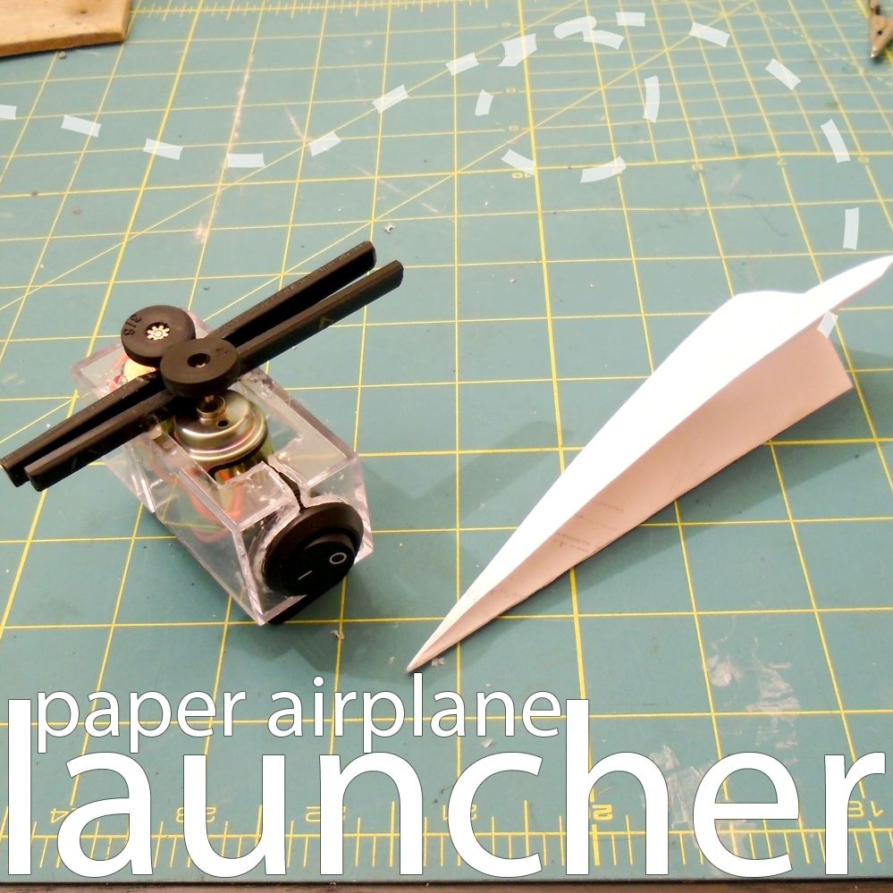 Electric Airplane Launcher 5 Steps (with Pictures) Instructables