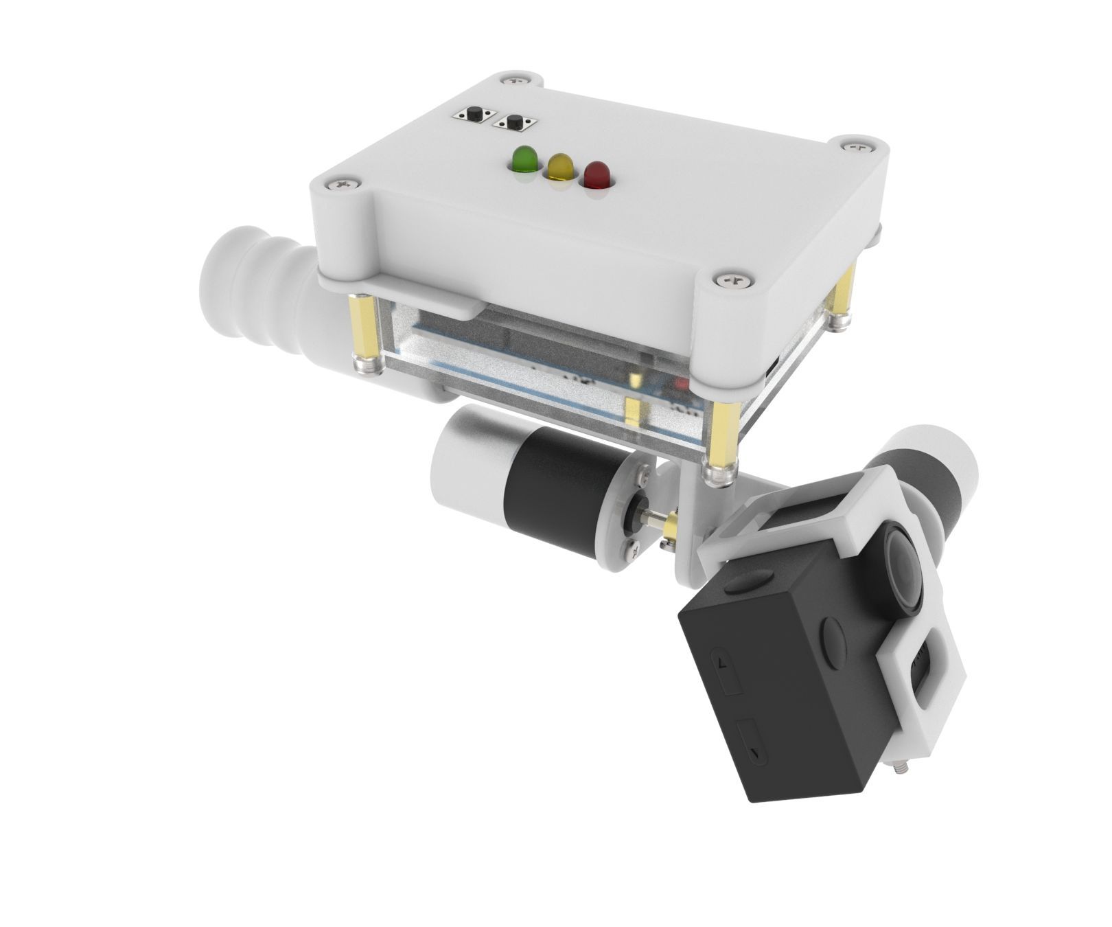 2 axis gimbal with arduino DIY Project DIY Project Image