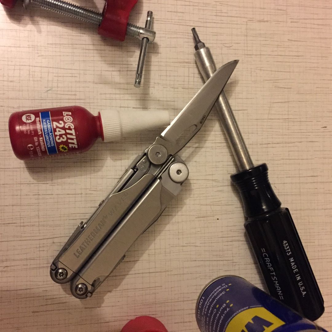 How To Swap The Blade On Your Leatherman Wave Charge Or Surge Tool 9 Steps With Pictures Instructables