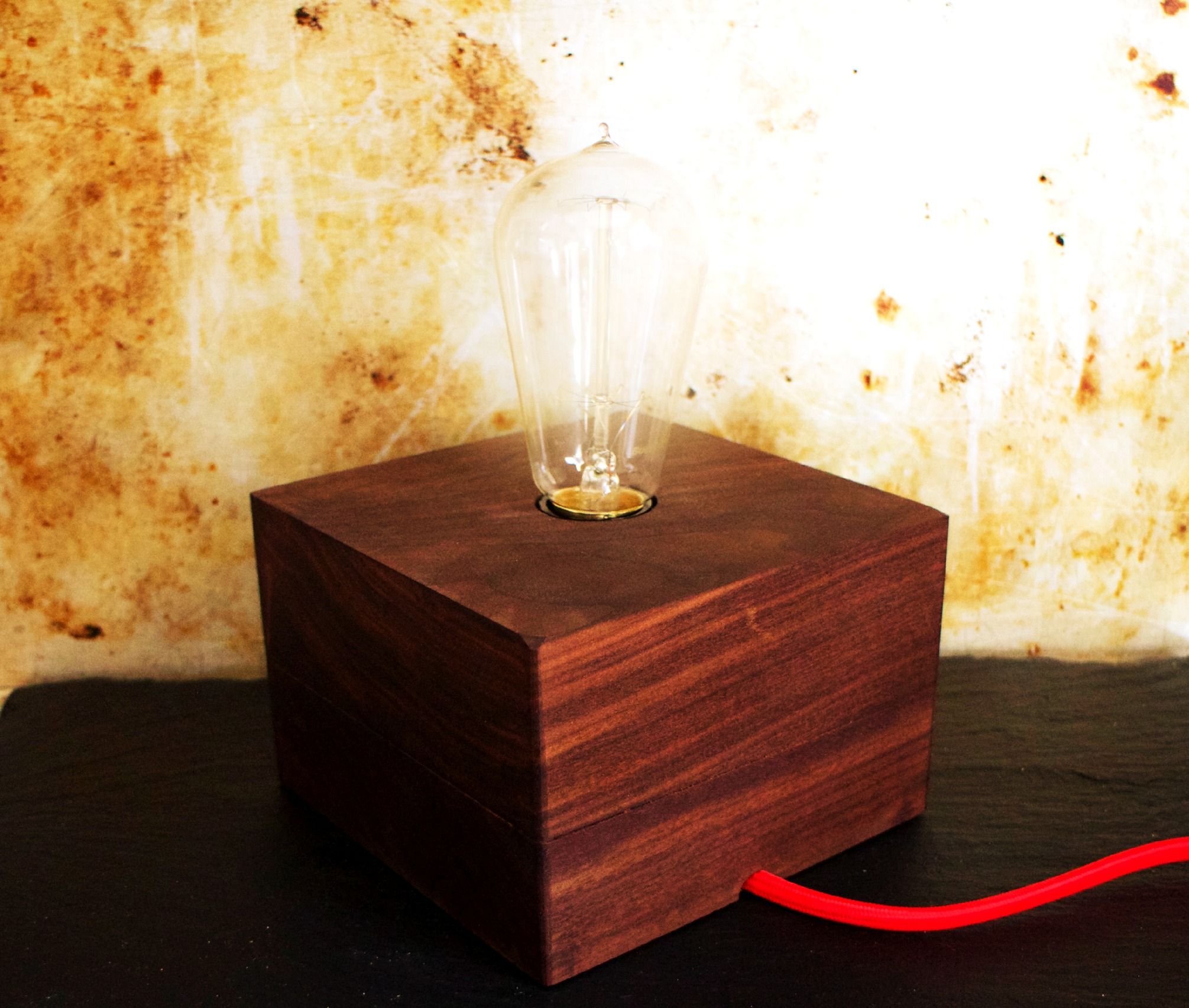 Wood Block Lamp 14 Steps (with Pictures) Instructables