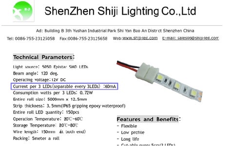 12 Volt Led Strip Light Wiring Diagram - Amazon Com Supernight Dc 12v