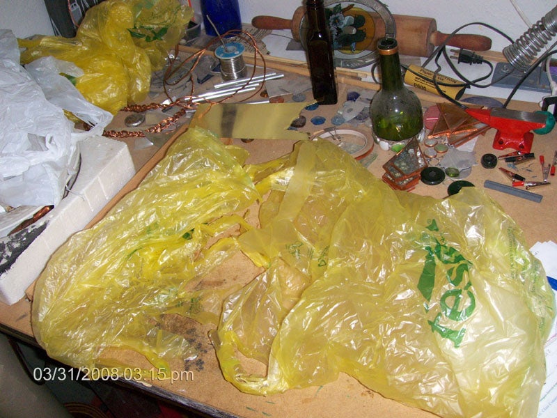 Recycle Plastic Shopping Bags Into 'Yarn' 9 Steps (with Pictures