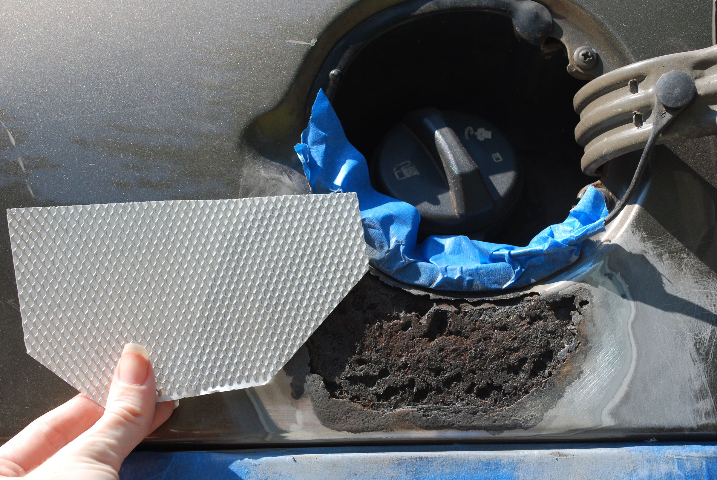 Repairing a Rust Hole in a Car 6 Steps (with Pictures) Instructables