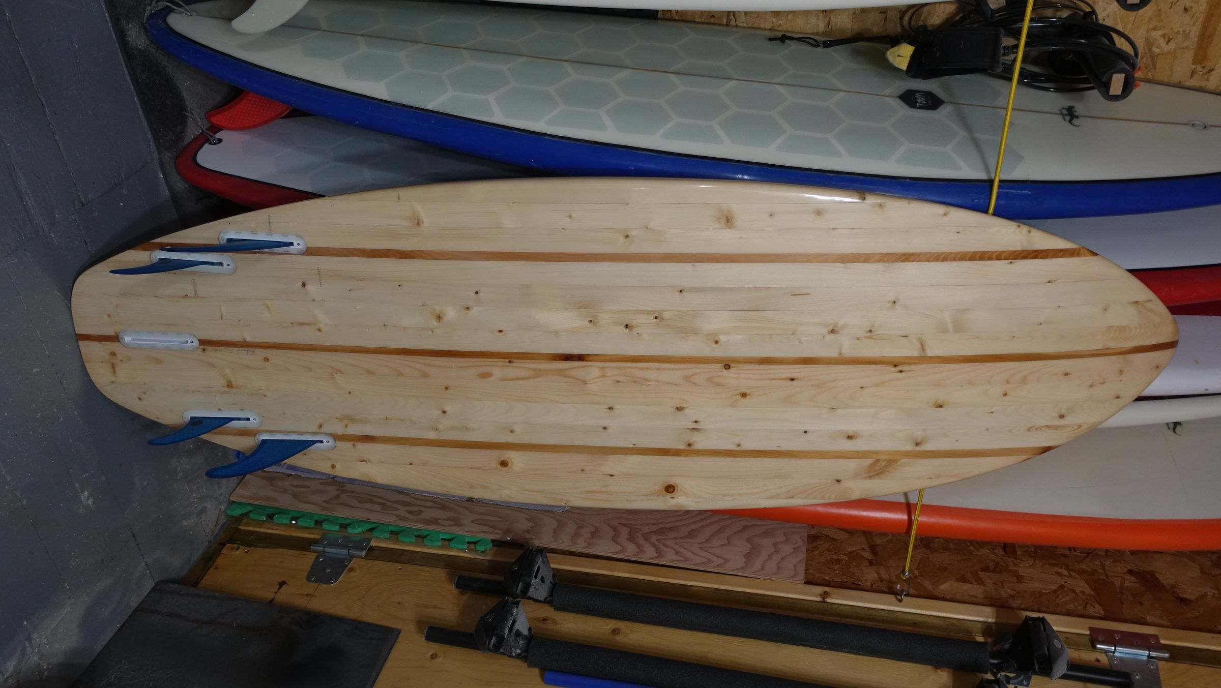 How to Make a Chambered Wooden Surfboard 18 Steps (with Pictures