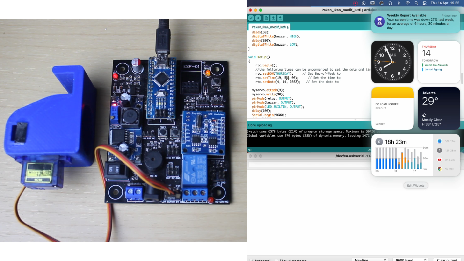 Automatic Fish Feeder Using Arduino Nano 8 Steps (with Pictures