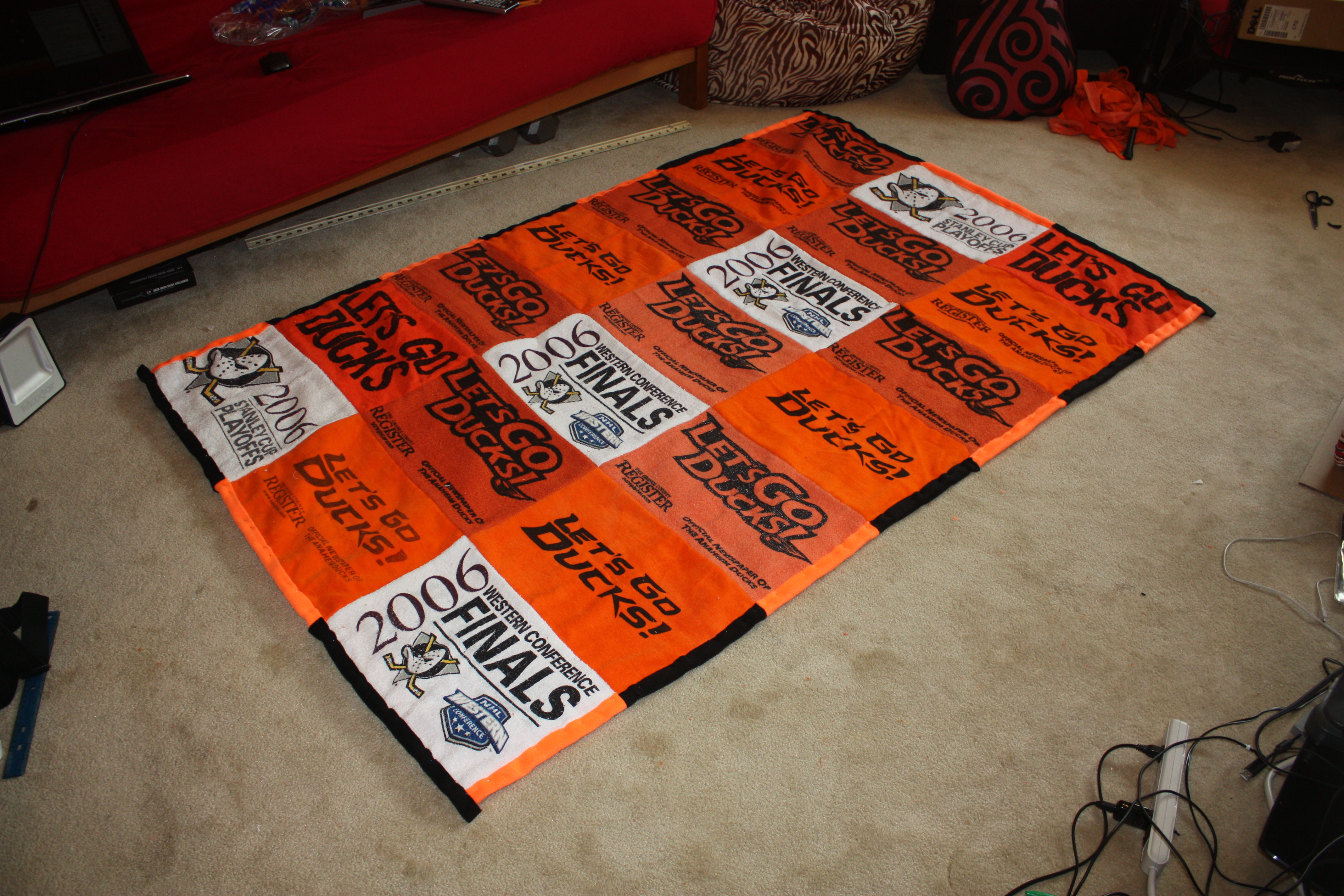 Rally Towel Quilt 8 Steps Instructables