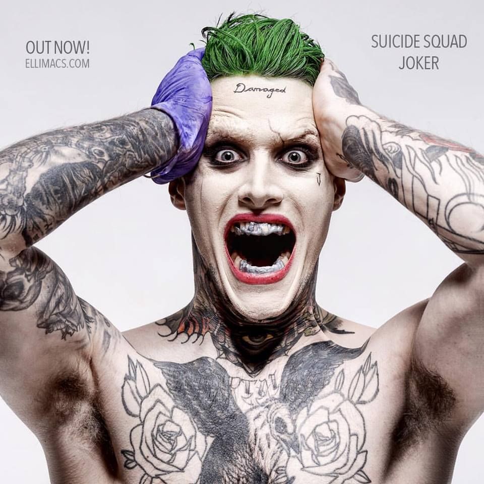 Suicide Squad Joker Sfx Makeup Tutorial With Pictures Instructables