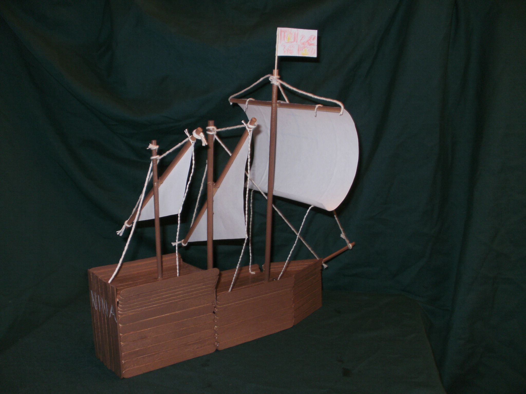 How to Build a Wooden Popsicle Stick Ship 16 Steps Instructables