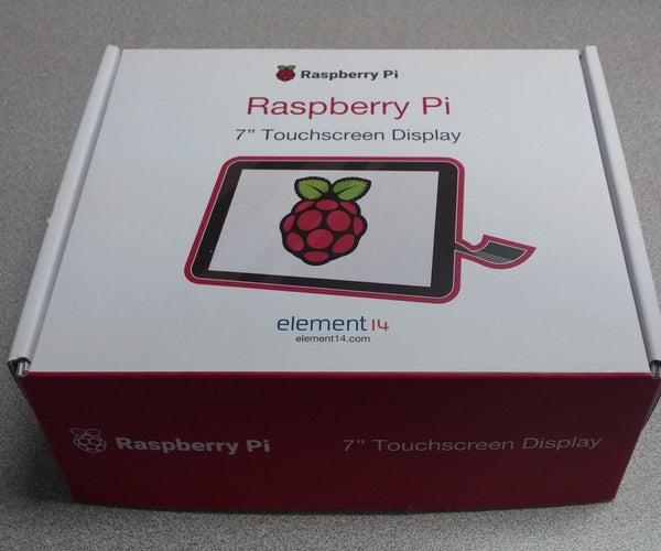 Raspberry Pi Touchscreen Setup