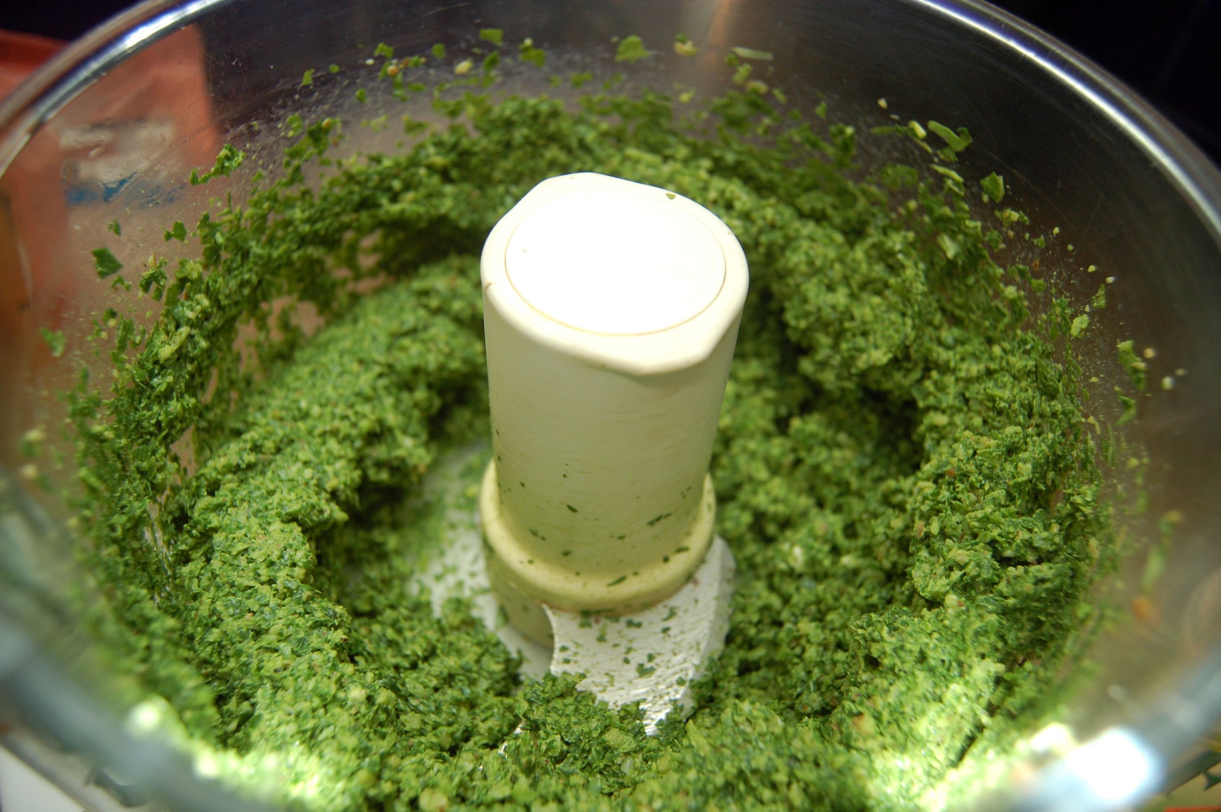 Basil, Rocket and Walnut Pesto