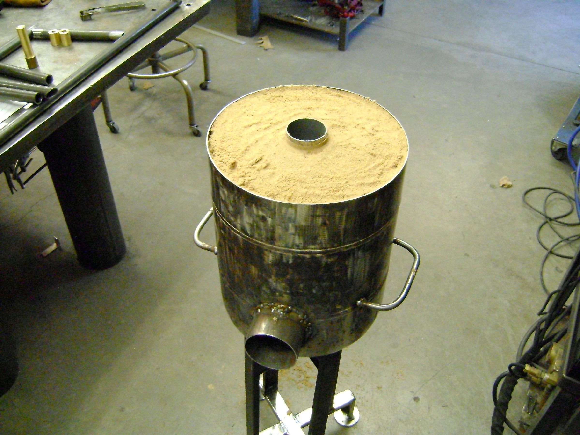Fabricating a HeavyDuty Rocket Stove 11 Steps (with Pictures