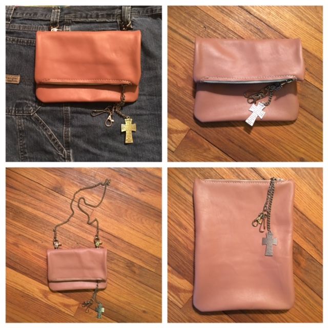 purse with belt loop