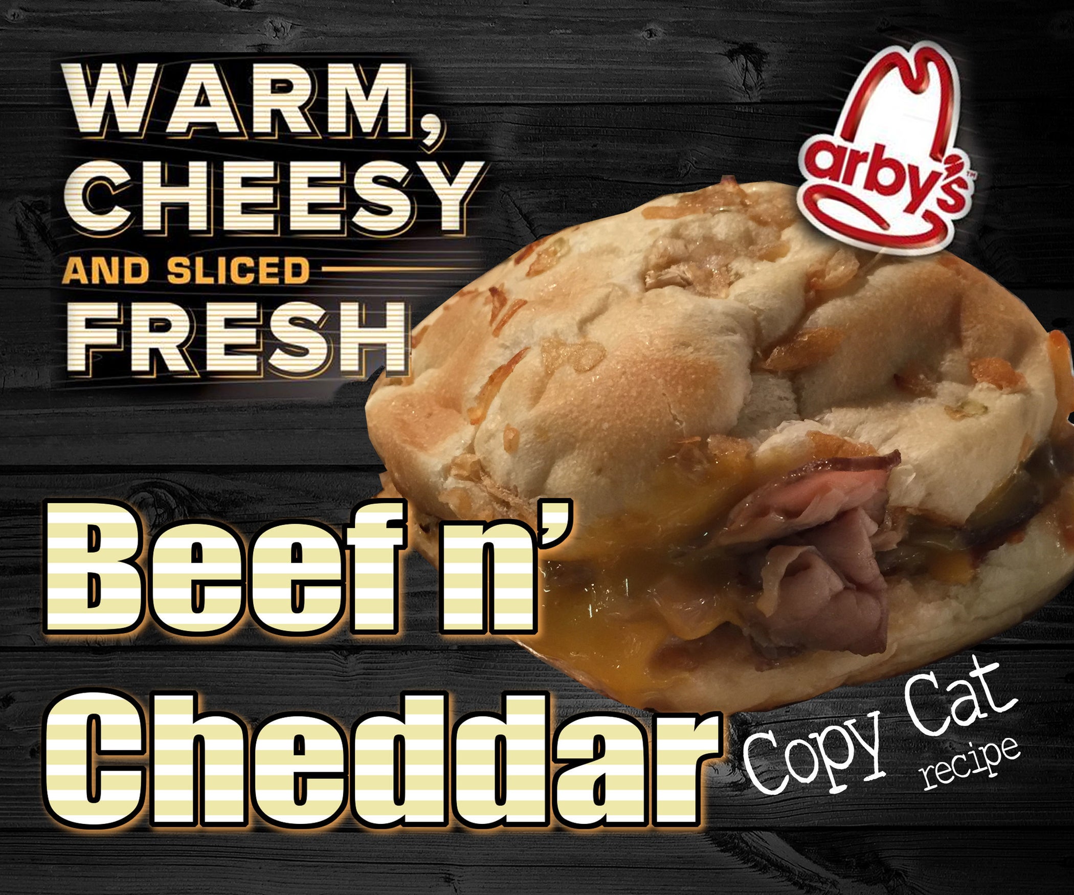 Beef N' Cheddar Copy Cat Arby's Recipe 4 Steps (with Pictures