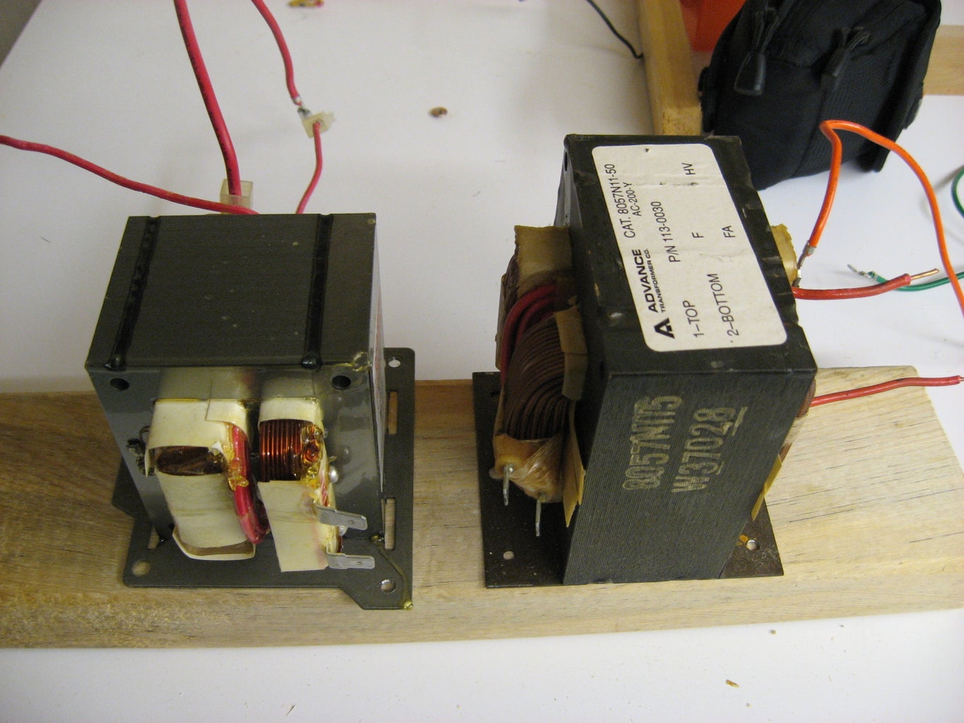 Microwave Oven Transformer High Voltage Rig : 7 Steps - Instructables
