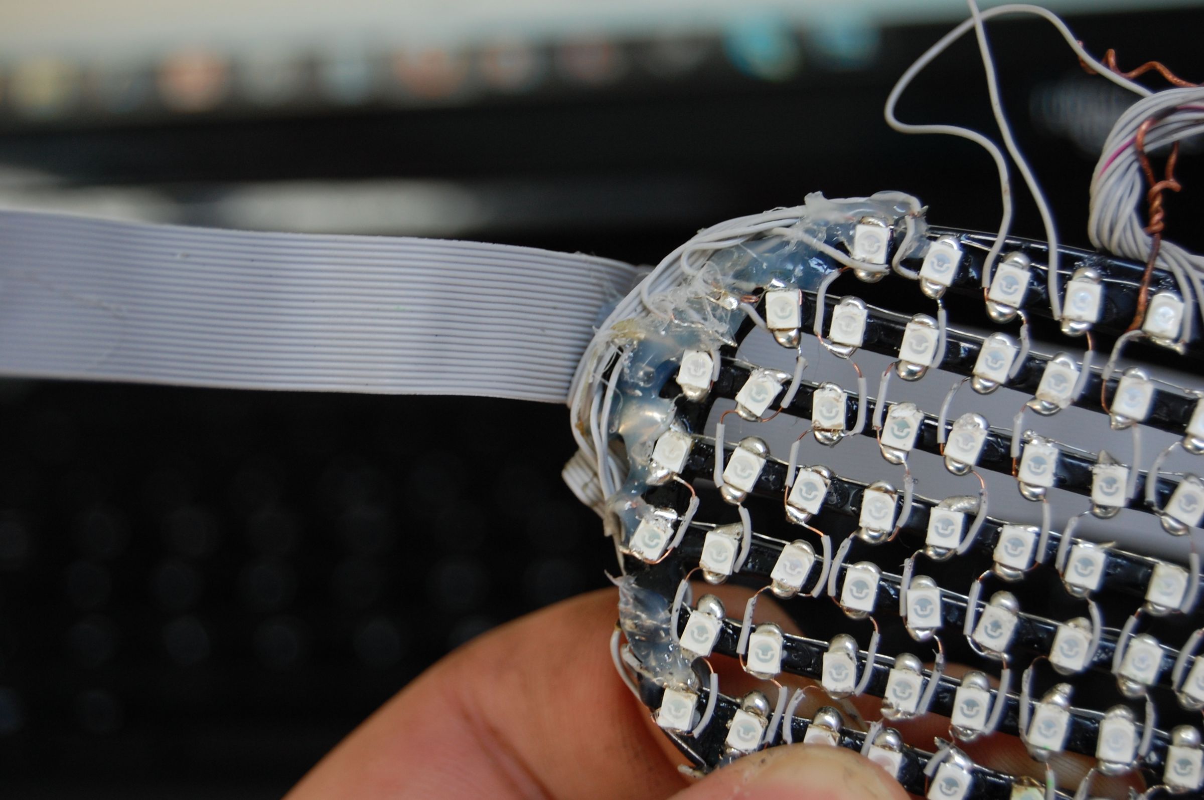 LED Matrix Glasses First Prototype 15 Steps (with Pictures