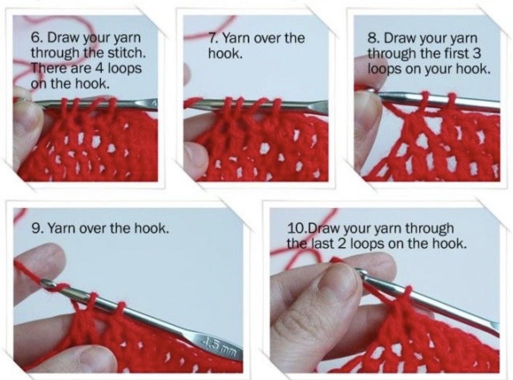 How to DC2TOG (double Crochet 2 Together) a Decrease Stitch! 17