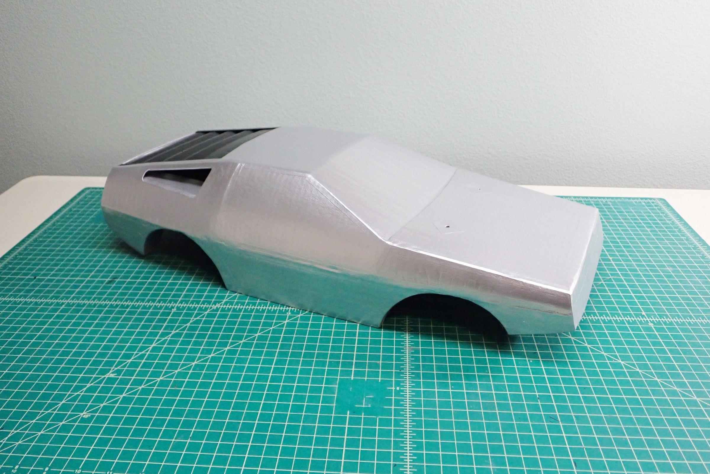 Make a Cardboard DeLorean RC Body 16 Steps (with Pictures