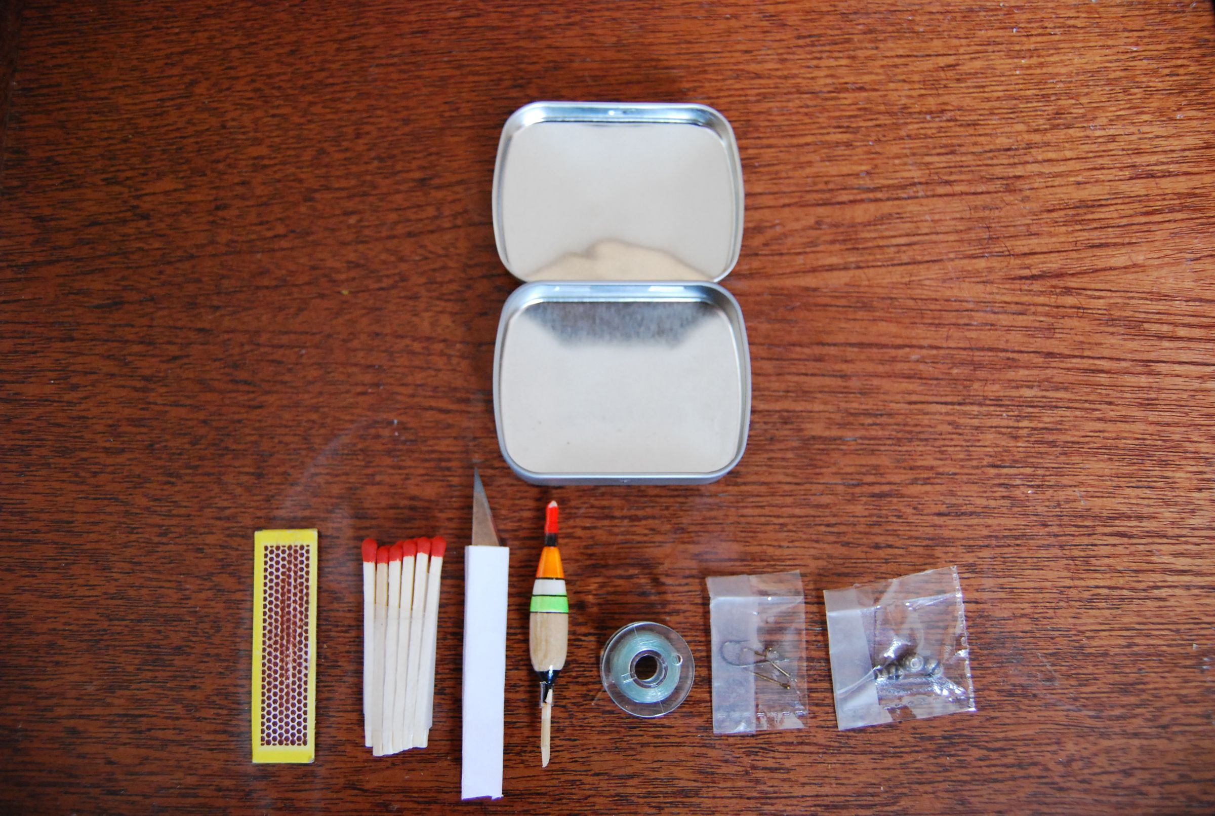Pocket Fishing Kit 8 Steps Instructables