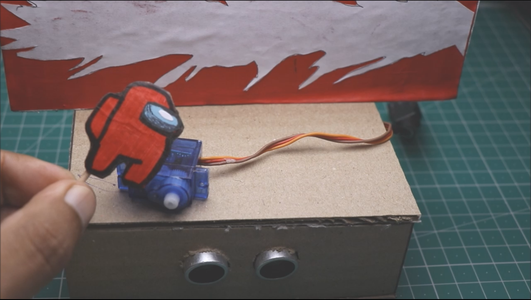Among Us Game From Cardboard 5 Steps Instructables