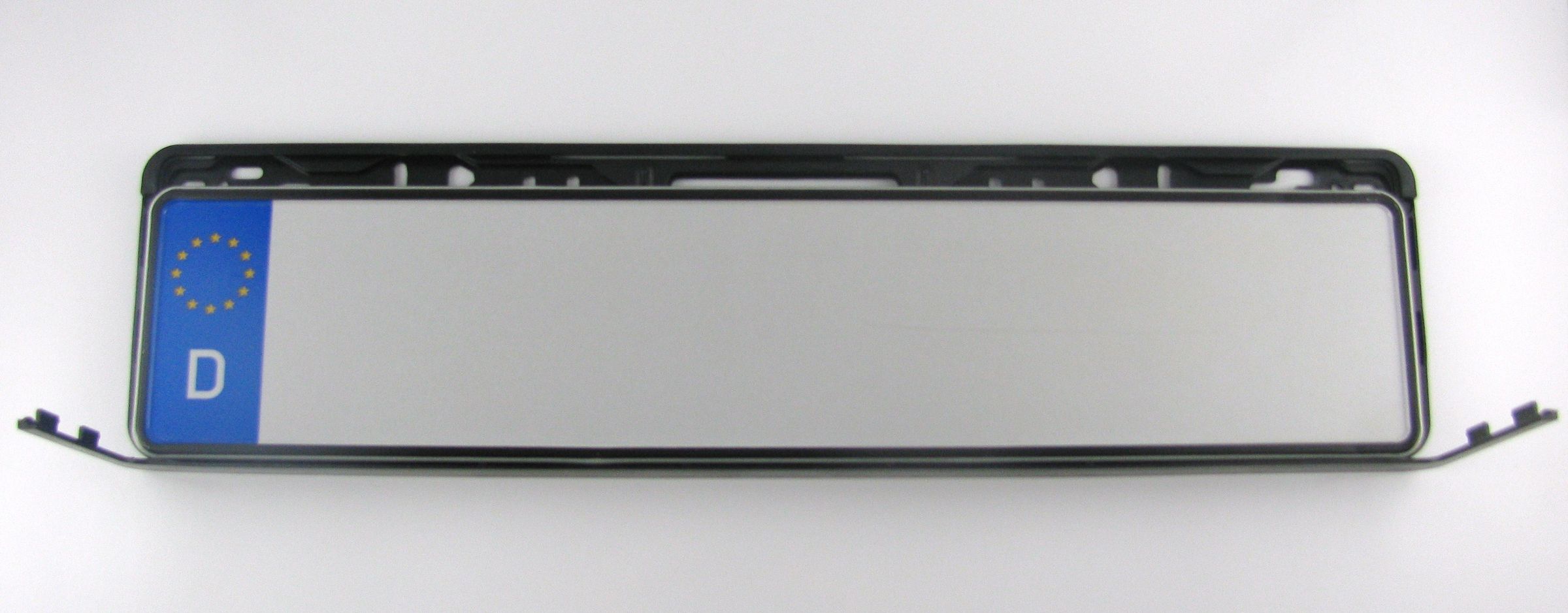 Install Your European Plate Into a Mounting Frame. 6 Steps Instructables