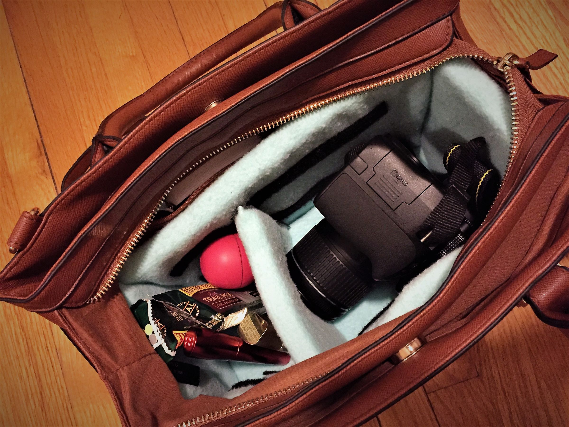Turn Any Purse Into a Camera Bag 8 Steps (with Pictures) Instructables