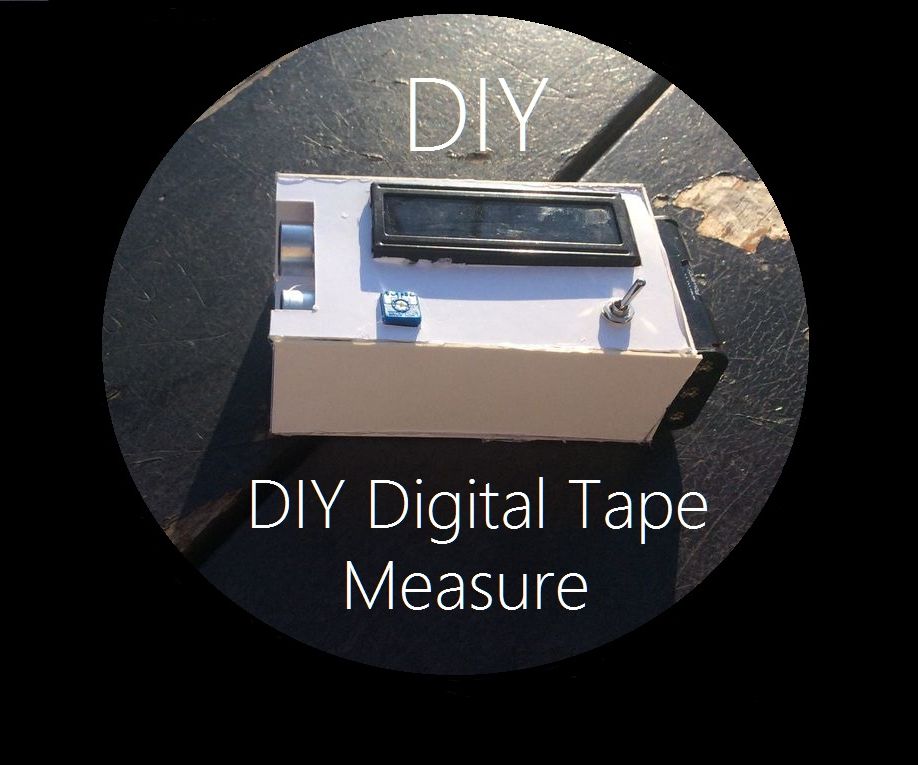 Diy Digital Tape Measure 6 Steps With Pictures Instructables - Diy Laser Measuring Tool Diy Digital Tape Measure 6 Steps With Pictures Instructables - Diy Laser Measuring Tool