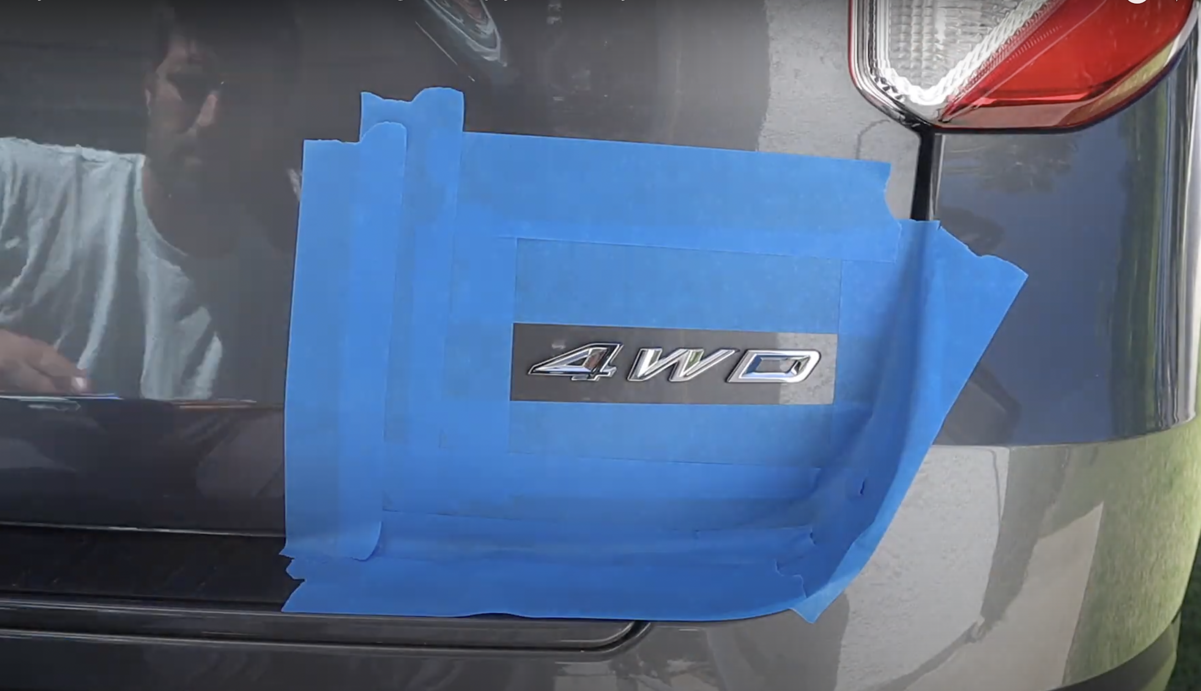 Blackout Car Emblems / Logo Cheaply and Easily. 10 Steps (with