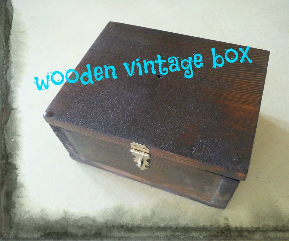 wooden vintage box DIY Project DIY Project Image