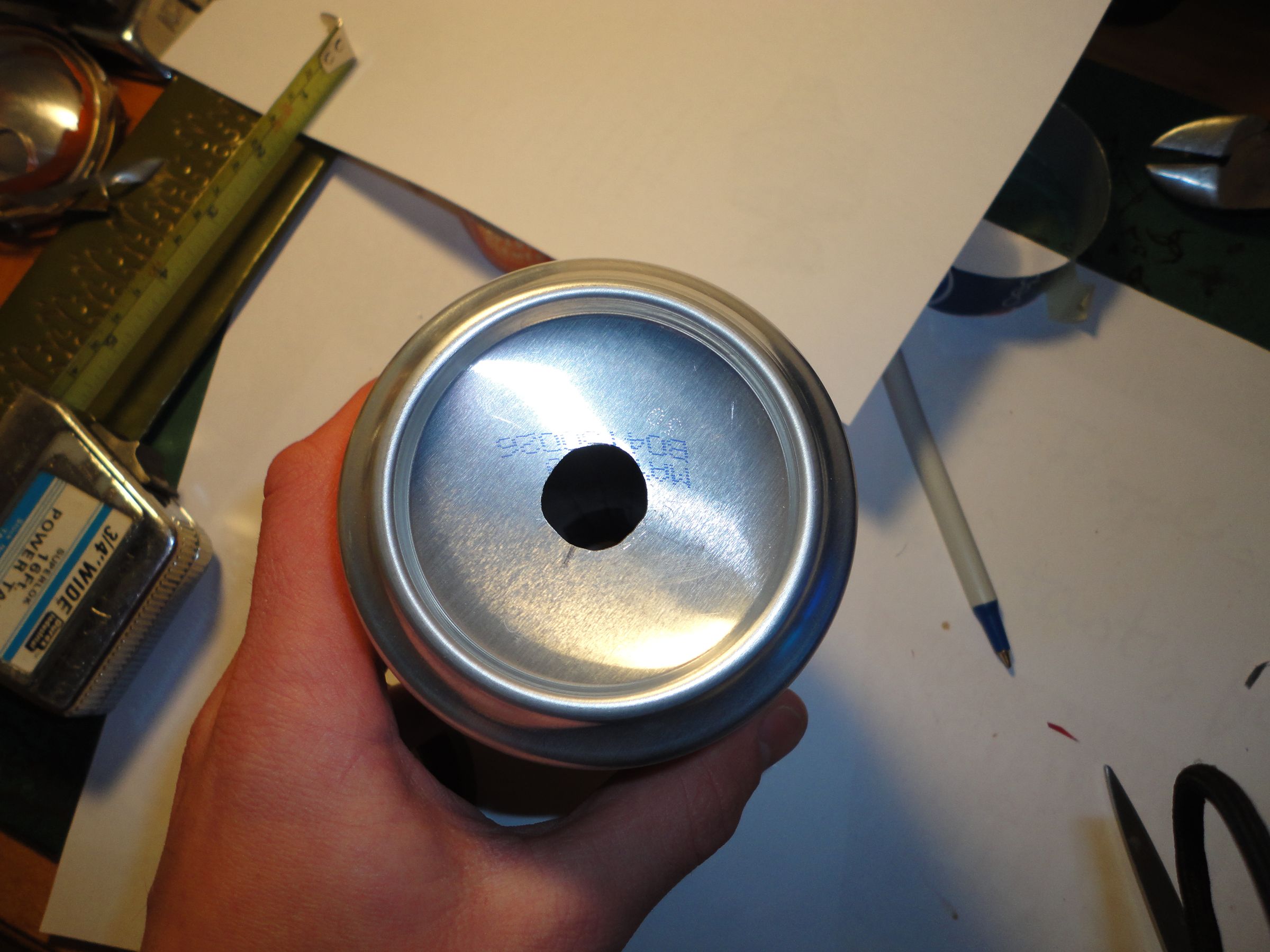 Tin Can Harmon Mute for a Trumpet 5 Steps Instructables
