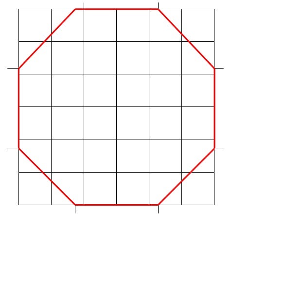 Draw A Regular Octagon Using A Rigid Square Template, A Straight Edge And A  Pencil Or Pen. : 9 Steps - Instructables
