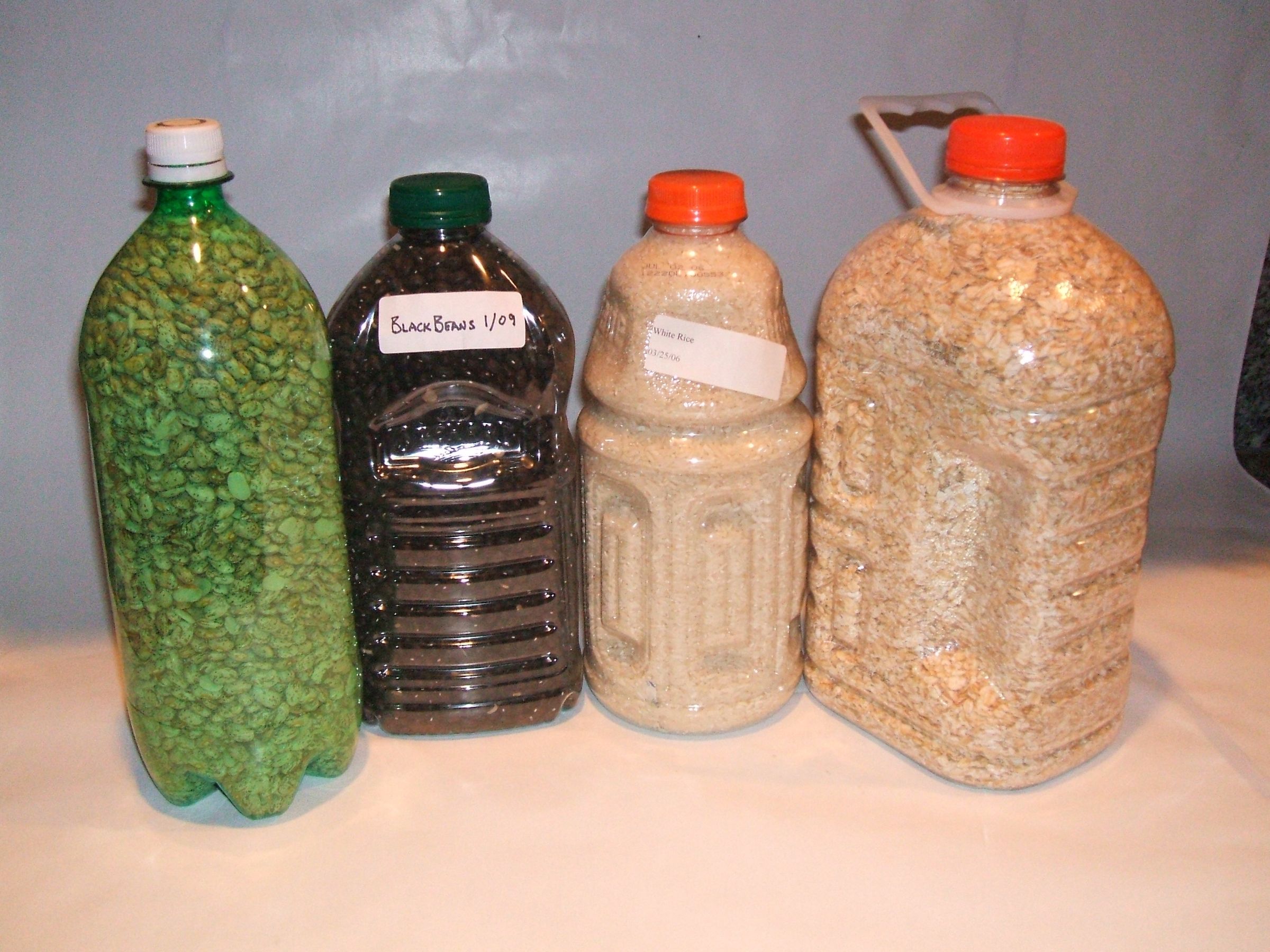Storing Bulk Dry Foods in PETE Bottles Using Oxygen Absorbers 7 Steps