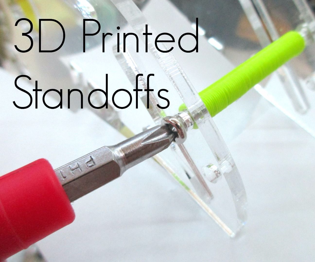 Custom 3D Printed Standoffs 5 Steps (with Pictures) Instructables