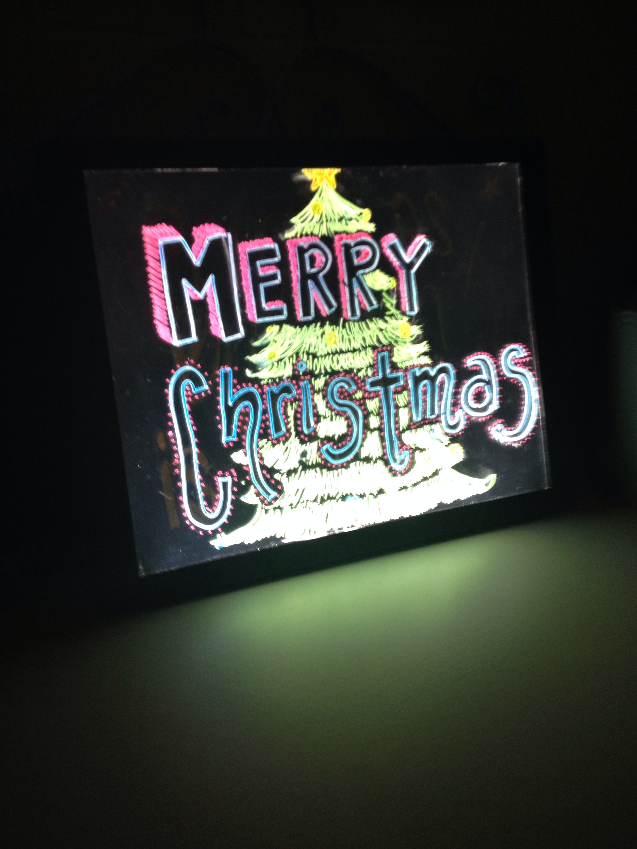 LightUp Dry Erase Message Board 6 Steps (with Pictures) Instructables