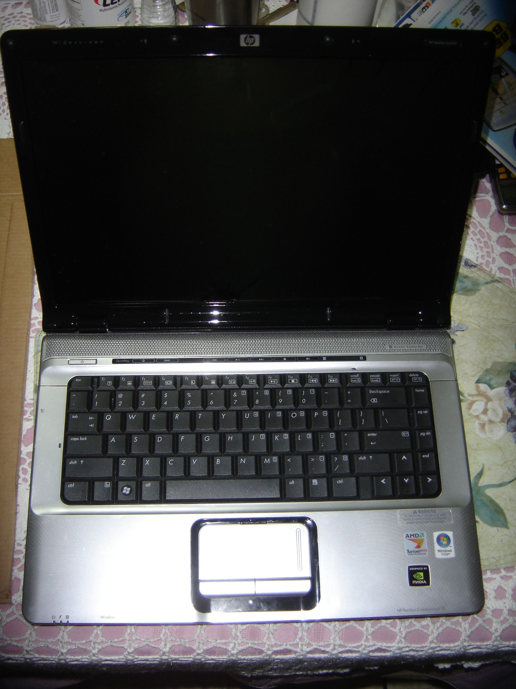 Laptop Screen Replacement HP DV6000 Series 5 Steps Instructables