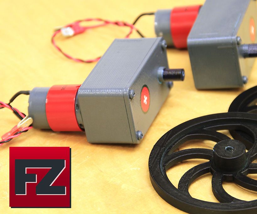 3d Printed Gearbox for Small Dc Motors