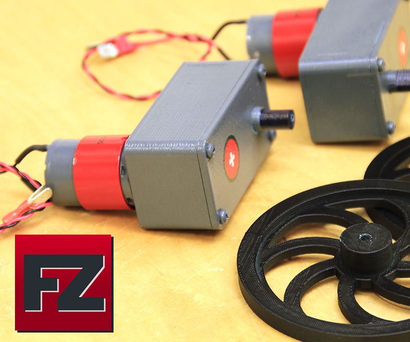 3d Printed Gearbox for Small Dc Motors 3 Steps (with Pictures