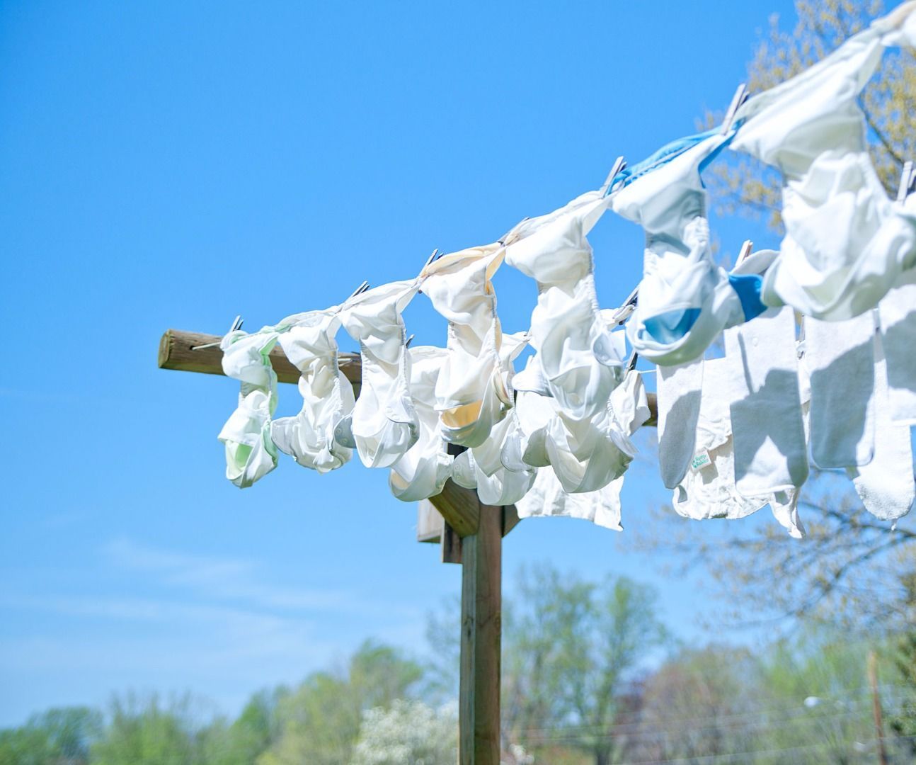 Cheap Treated Clothesline - Our Solar Clothes Dryer!