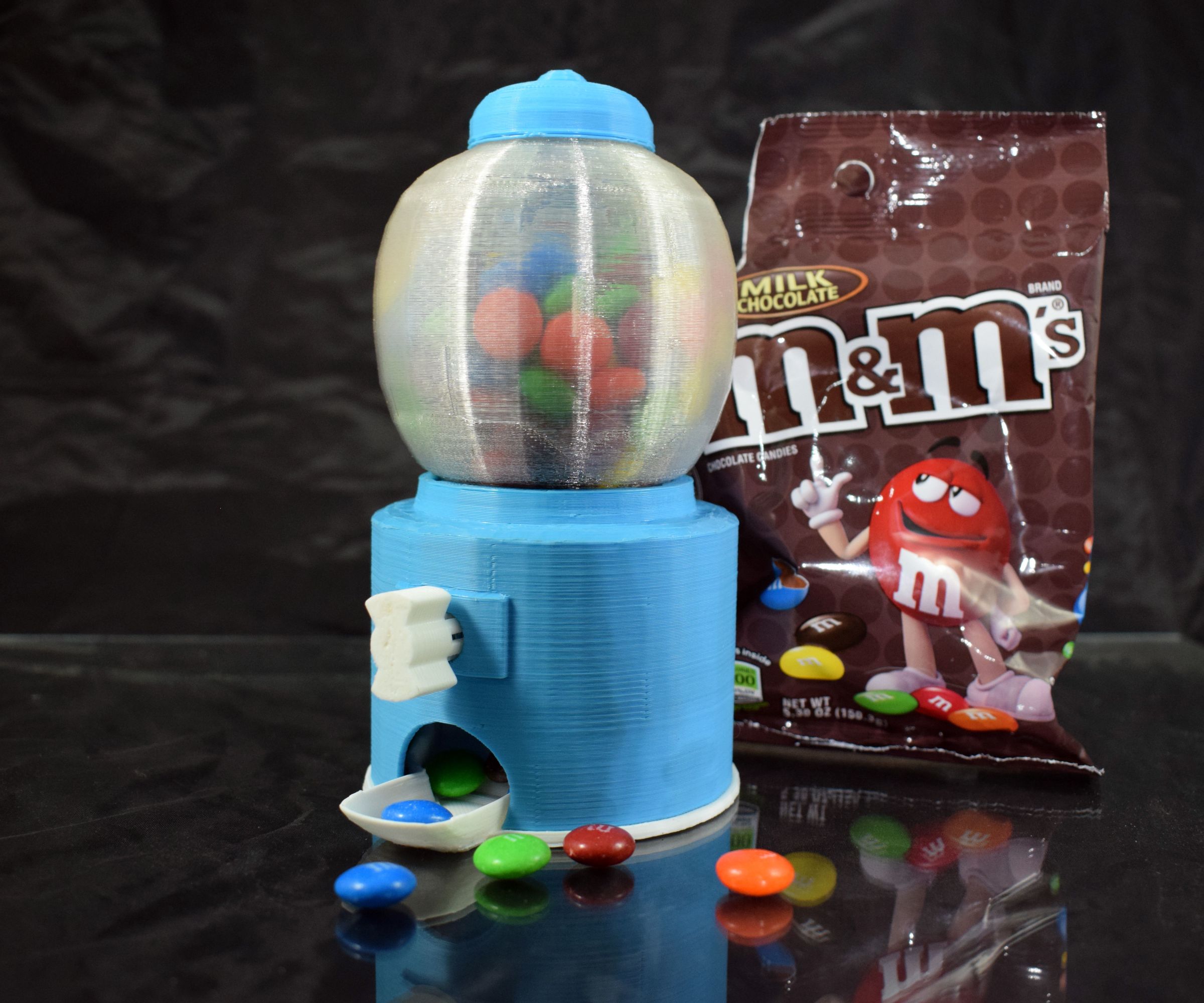DIY guide for 3D Printed Mini Candy Machine with step-by-step instructions