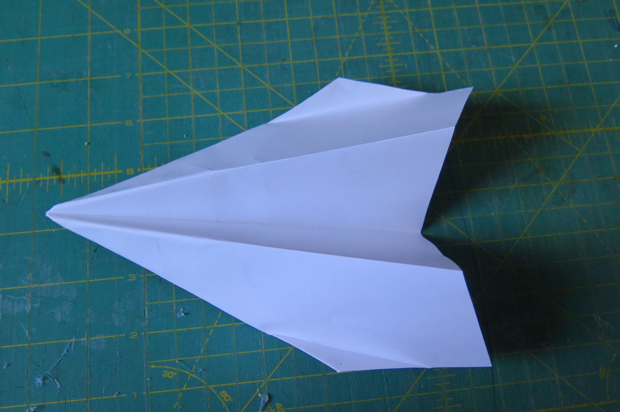 Contest Winning Paper Airplane 9 Steps Instructables