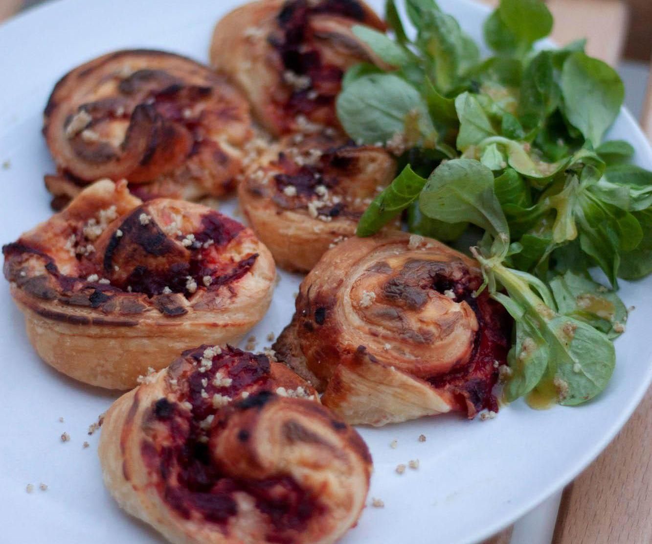 Goat Cheese and Beetroot Puff Pastry 4 Steps (with Pictures) Instructables