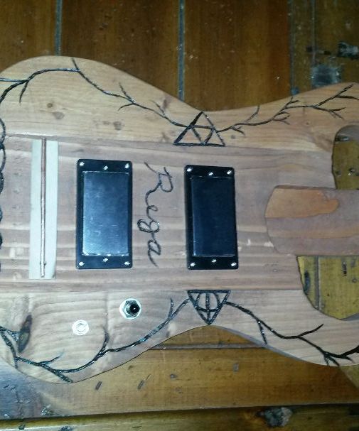 2x4 guitar body build DIY Project DIY Project Image