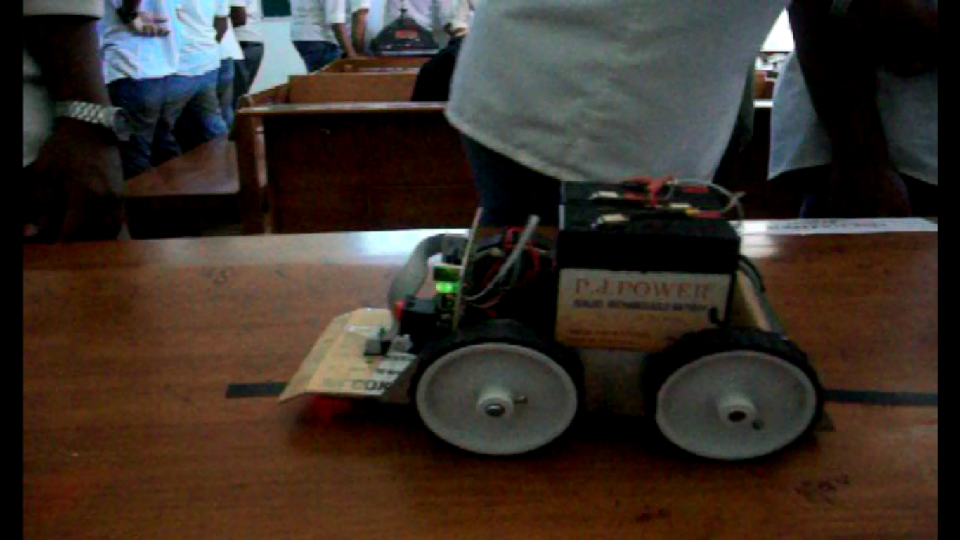 black line follower robot