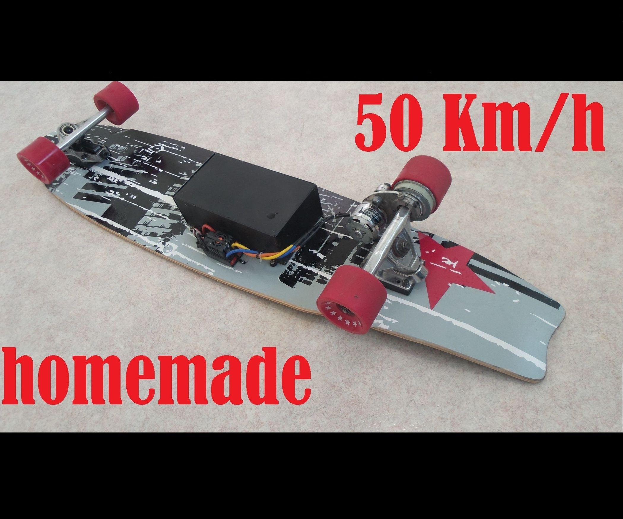 50km/h Electric Skateboard 3 Steps (with Pictures) Instructables