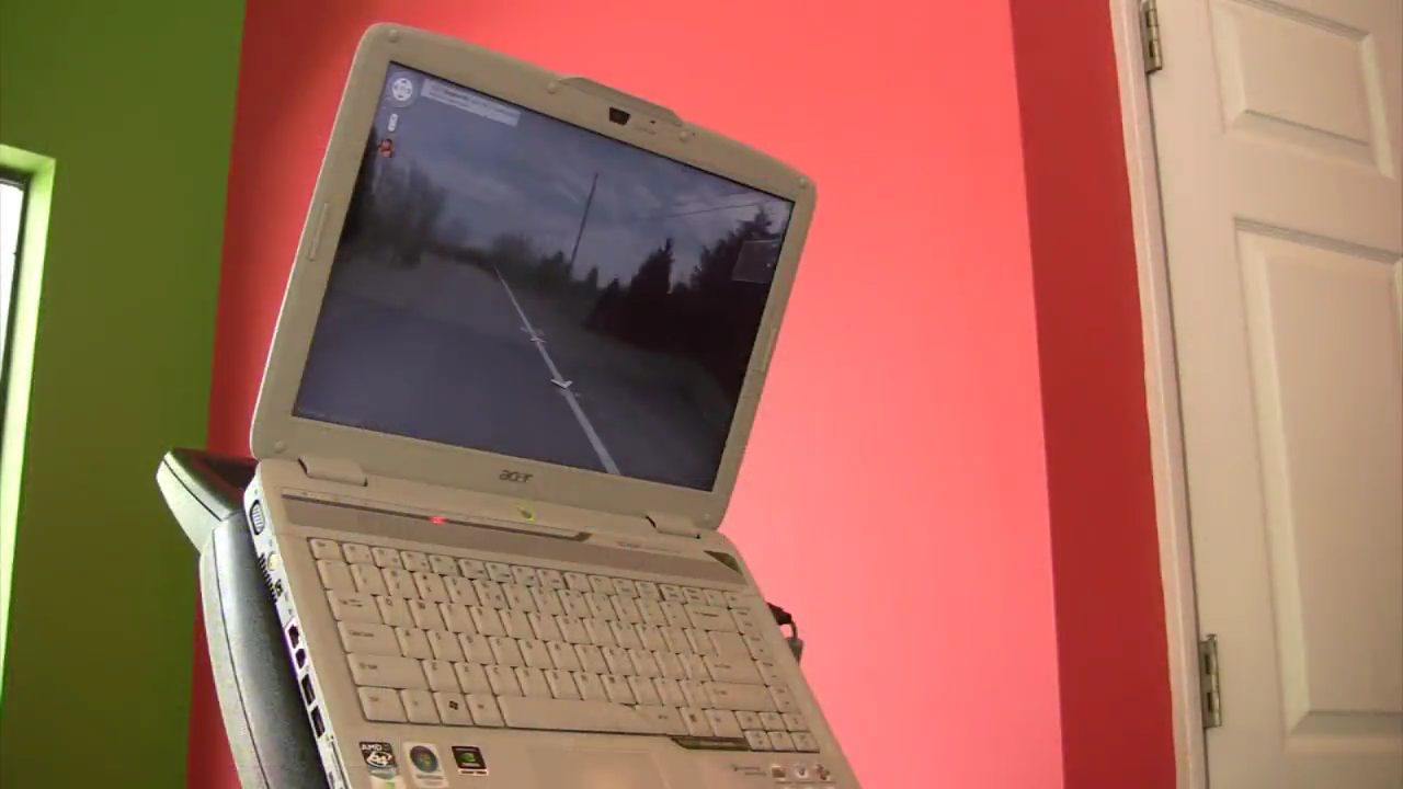 exercise bike with google maps uk